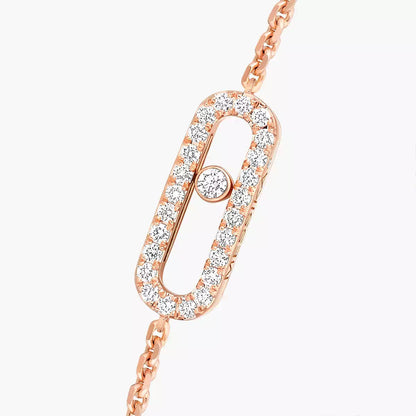 [AURORA]Move Uno Diamond Bracelet