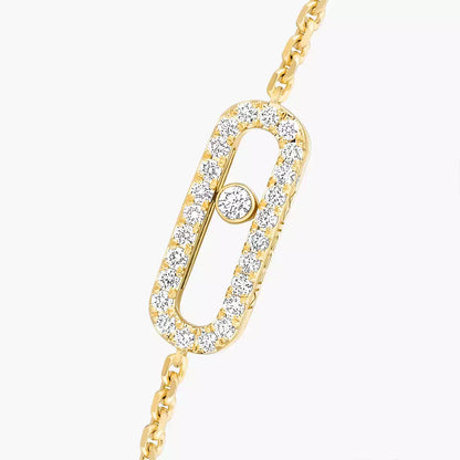[AURORA]Move Uno Diamond Bracelet