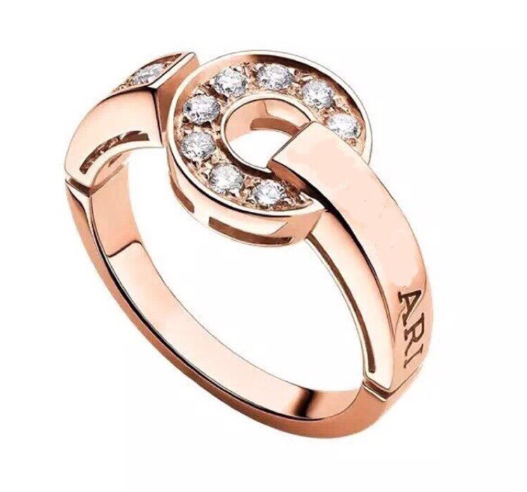 [AURORA]DREAM RING DIAMANT ROTGOLD