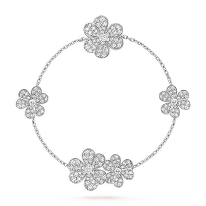 [basloveJW]FRIVOLE SILBER 5 BLUMEN ARMBAND