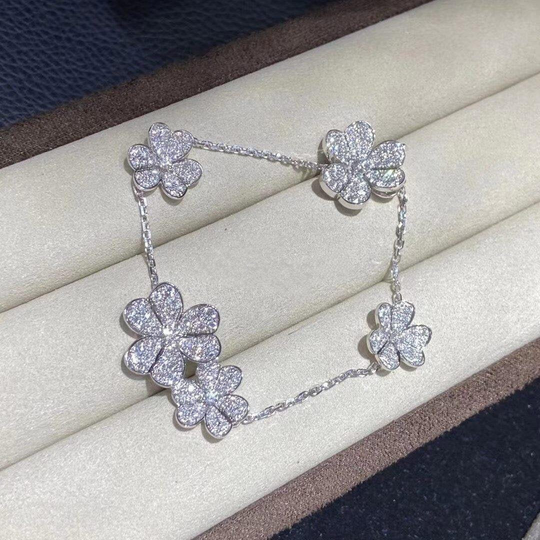 [basloveJW]FRIVOLE SILBER 5 BLUMEN ARMBAND