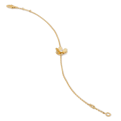 [basloveJW]FRIVOLE GOLD BLUME ROSA MALACHIT ARMBAND