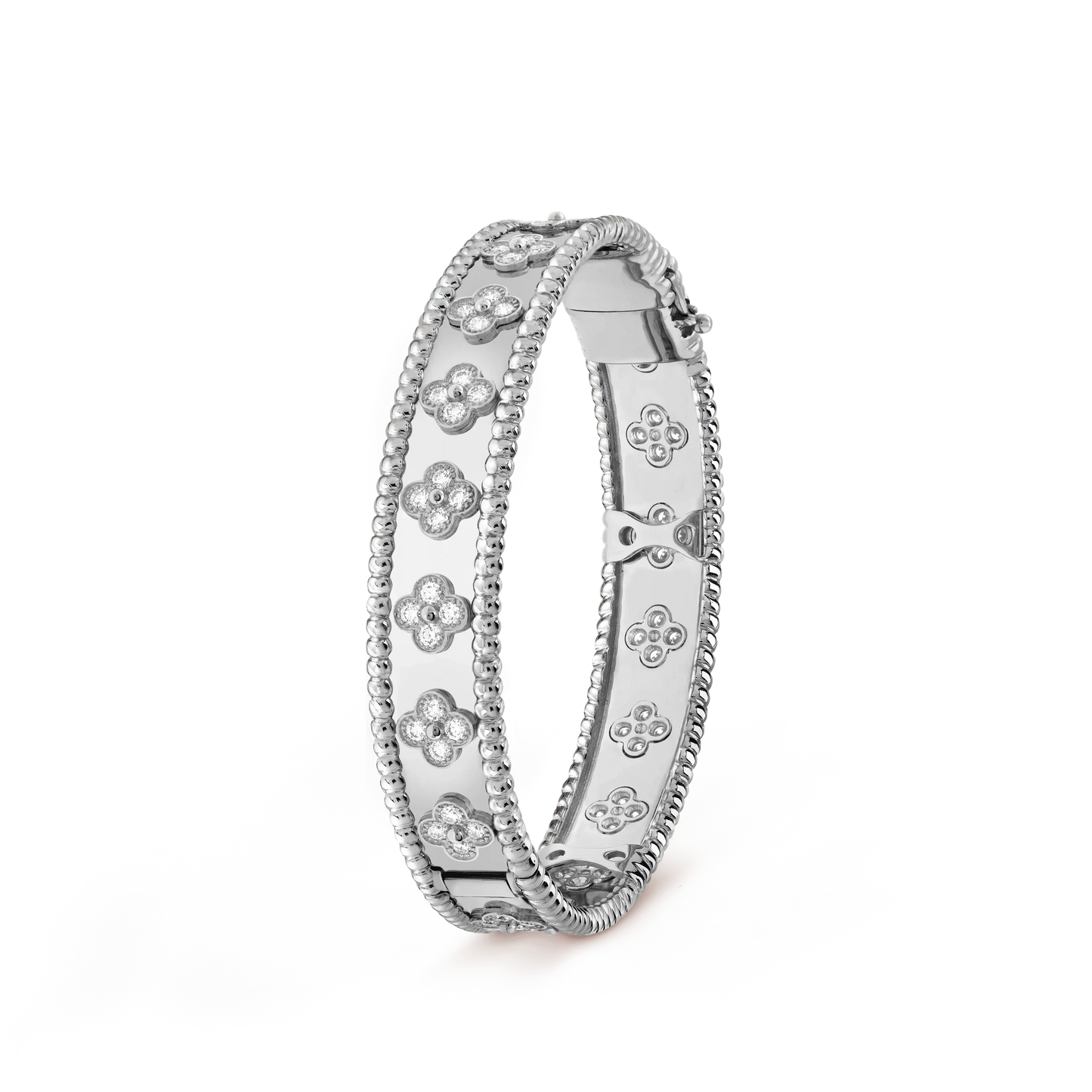 [basloveJW]CLOVER ARMBAND 8MM DIAMANTEN