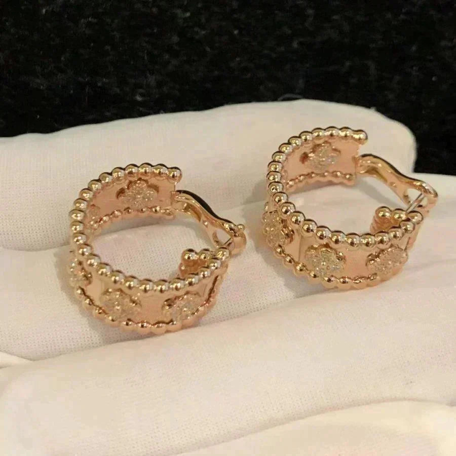 [AURORA]PERLEE DIAMOND EARRINGS