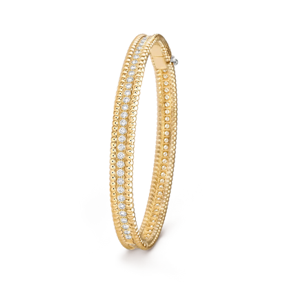 [basloveJW]PERLEE DIAMANTEN ARMBAND 1 REIHE 