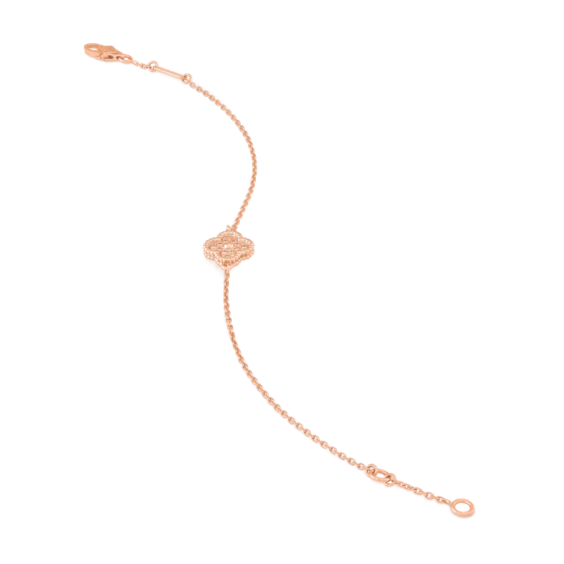 [basloveJW]KLEE-ARMBAND MIT EINZELNER BLUME