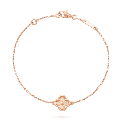 [basloveJW]KLEE-ARMBAND MIT EINZELNER BLUME