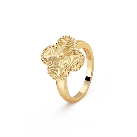 [AURORA]CLOVER GOLD RING