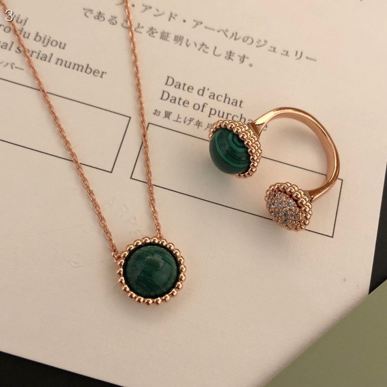[AURORA]PERLEE COULEURS DIAMOND ROSE GOLD BETWEEN THE FINGER RING