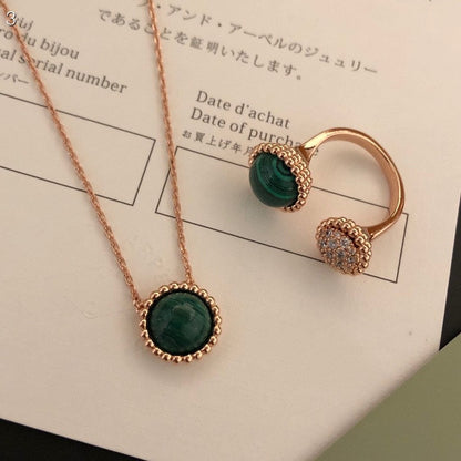 [AURORA]PERLEE COULEURS DIAMOND ROSE GOLD BETWEEN THE FINGER RING