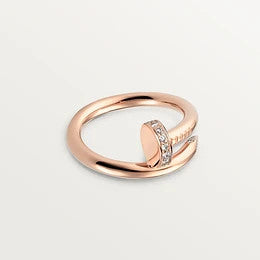 [AURORA]JUSTE RING 2,65 MM ROSA GOLDDIAMANT