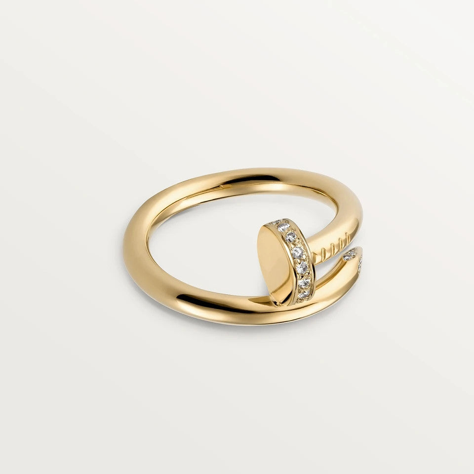 [AURORA]JUSTE RING 2.65MM GOLD DIAMOND
